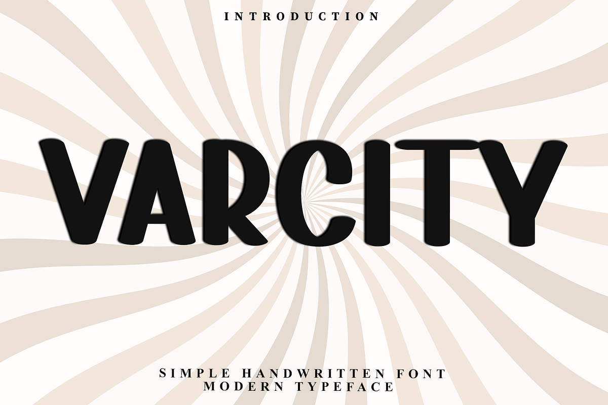 Varcity, a Script Font by InermediaSTUDIO (Photo 1 of 8)