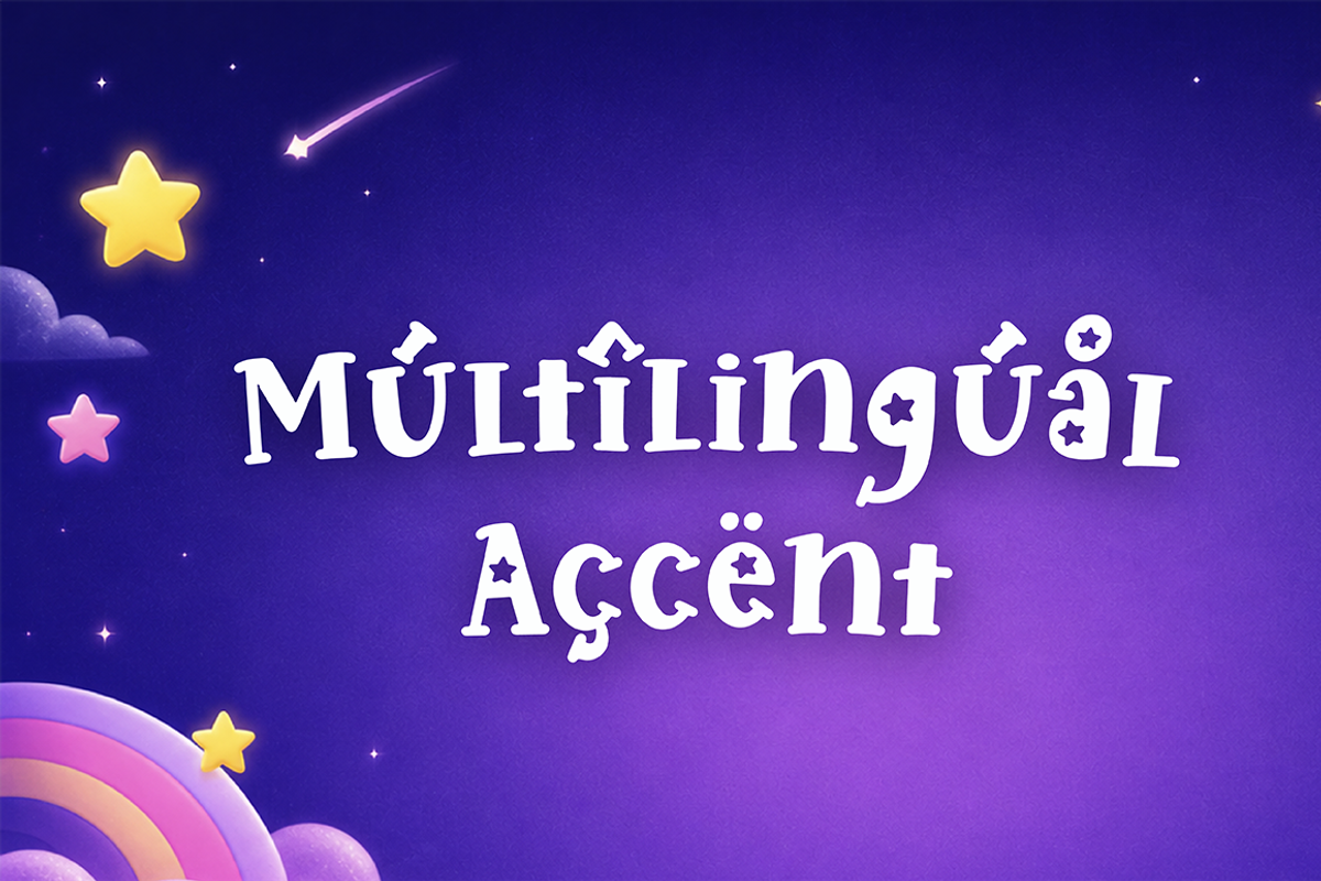 Violet Star - Playful Font, a Handwritten Font by Attype (Photo 7 of 7)