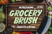Grocery Brush & Hand (PLUS Extras)