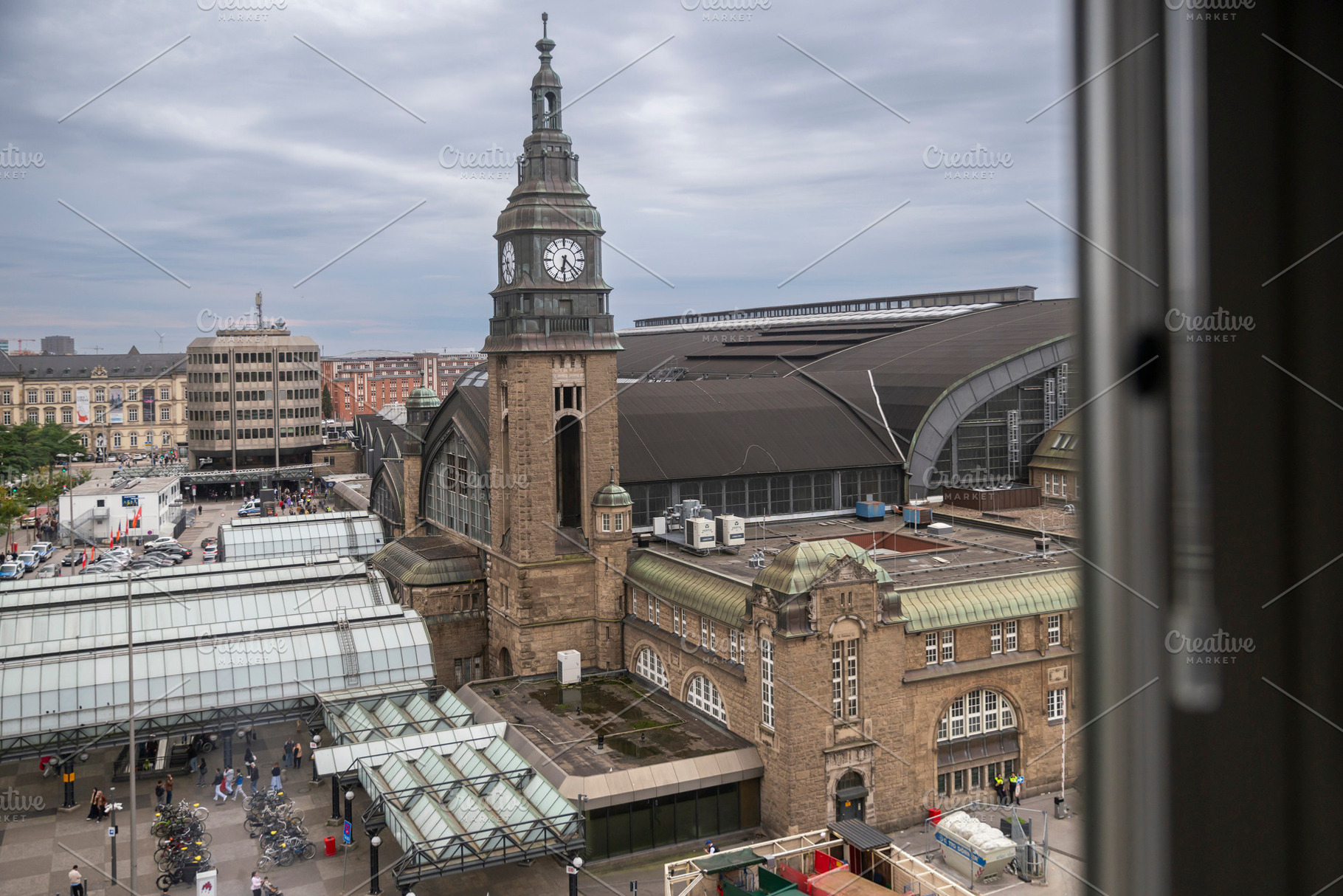 Hamburg, Germany, September 13, 2026 — High-angle view of Hamb, an Architecture Photo by Imaginarium