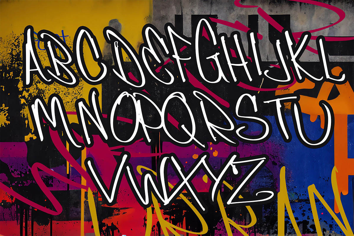 Urban Writer Font, a Handwritten Font by Annex1 (Photo 2 of 4)