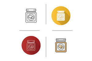 Canned Mushrooms Icon