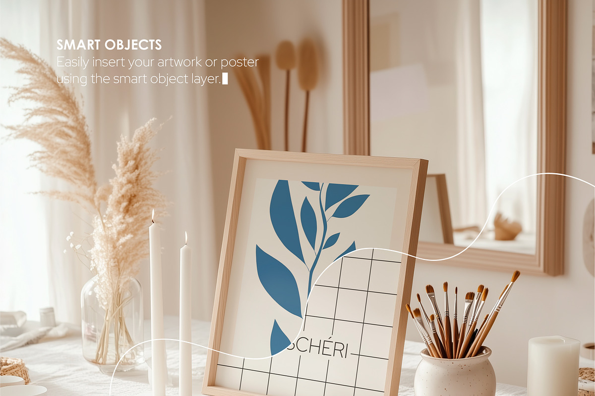 CREATIVE MESS | Frame mockup set, a Household Mockup by SCHÉRI (Photo 4 of 10)