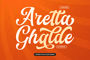Eudia Elegant Display Script, a Script Font by Portocraft (Thumbnail 8 of 10)