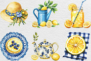 Yellow & Blue Lemon Sublimation, an Illustration by Black Bird Studio (Thumbnail 6 of 6)