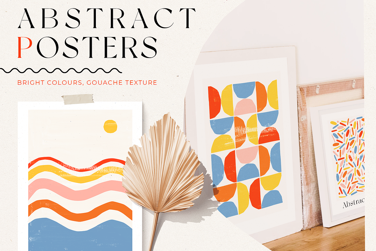 Abstract collection - Modern shapes, a Background Graphic by Pamyatka Shop (Photo 2 of 13)