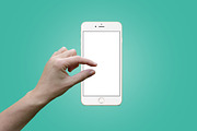 6 Hand Gesture Bundle, an iPhone Mockup by Craig Barber (Thumbnail 2 of 7)