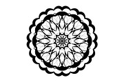 Ornamental Black White Mandala Pack, a Decorative Illustration by NJ Himel (Thumbnail 69 of 103)
