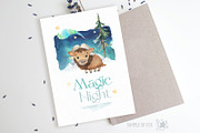 The North. Watercolor Collection, an Animal Illustration by StarJam (Thumbnail 5 of 8)