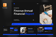 Corporate Financial Report SlideDeck, a Presentation Template by Eklip Studio (Thumbnail 1 of 6)