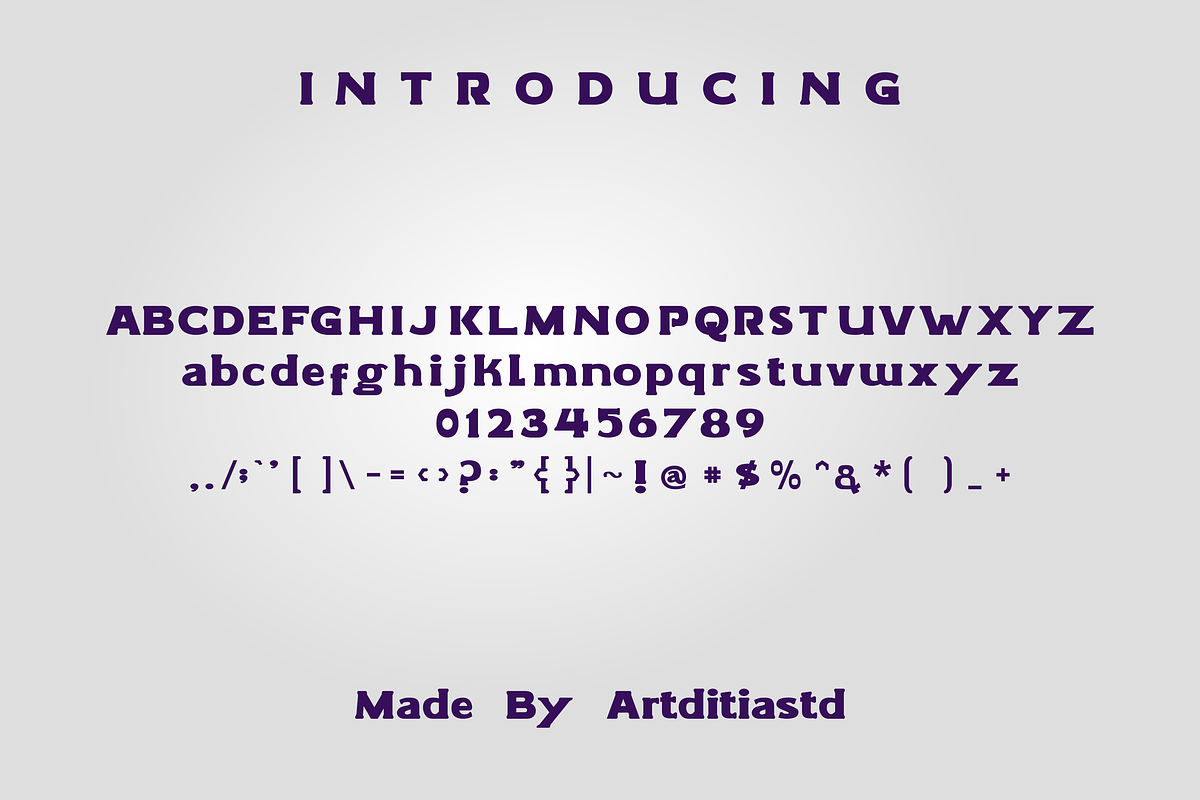 Lombe font, a Serif Font by artditiastd (Photo 2 of 3)
