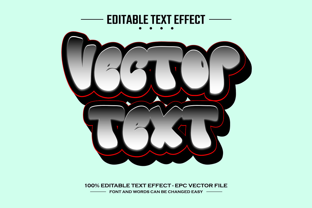 Certain editable vector text effect, a Layer Style Add-On by nicemorning (Photo 2 of 3)