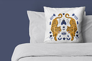 Tropical Tiger Abstract Boho Set, an Object Graphic by MaNechaeva (Thumbnail 6 of 10)