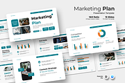 Marketing Plan - Keynote Template, a Presentation Template by Iqsiart Studio (Thumbnail 1 of 3)