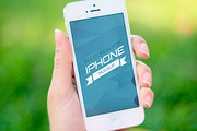 Photorealistic iPhone Mockup, an iPhone Mockup by Yoopy Images (Thumbnail 1 of 5)