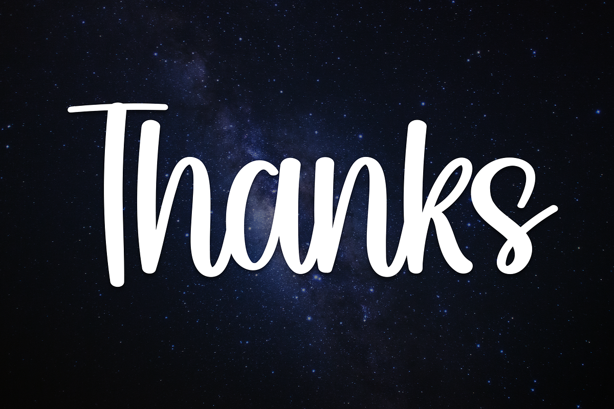 Starlight | Script Font, a Handwritten Font by Scratchones (Photo 8 of 8)