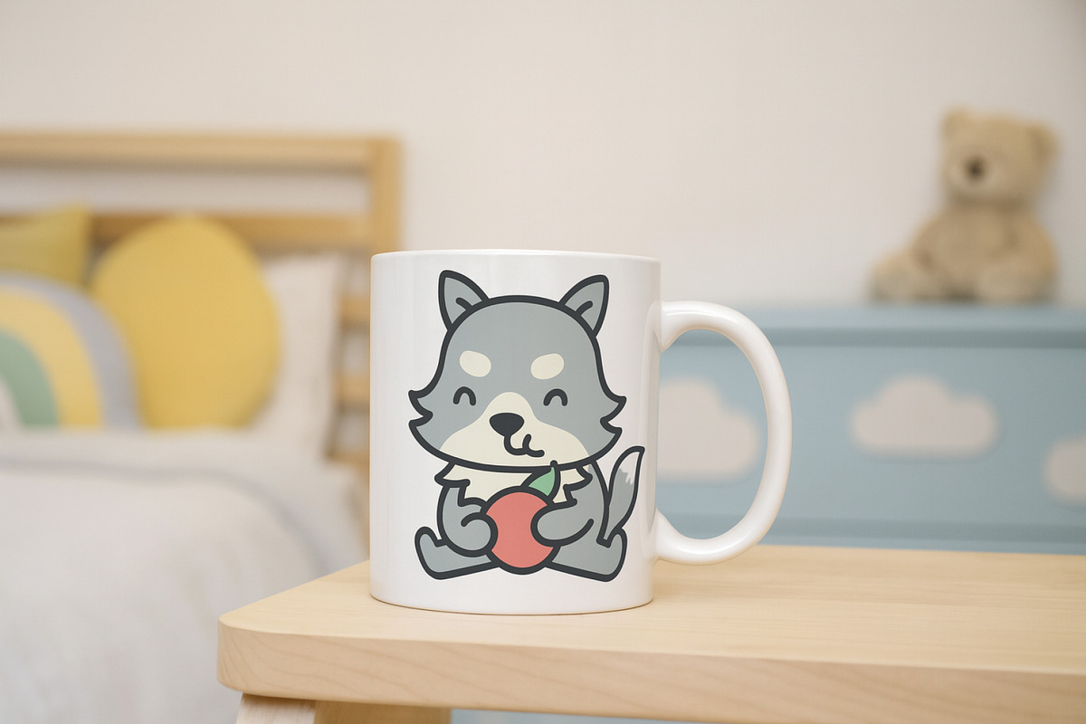 Cute Wolf Characters, an Animal Illustration by Palau (Photo 2 of 10)