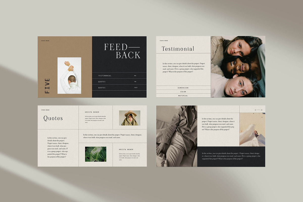 PANDORA I Brand Strategy I Canva, a Magazine Template by Studio Brand (Photo 10 of 14)