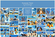 Summer- 350 AI illustrations, a Seasonal Illustration by Pundateam (Thumbnail 7 of 9)