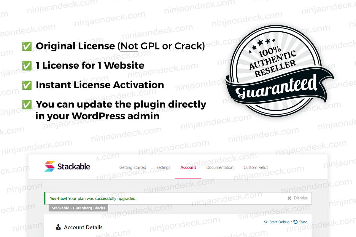 Stackable Pro Official License preview 2