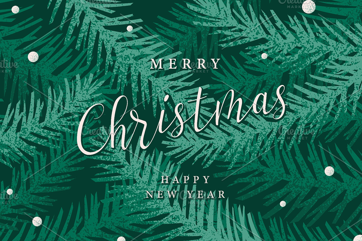 Christmas and Xmas background banner, an Object Illustration by Zaie (Photo 2 of 3)