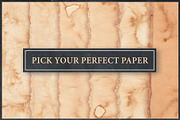 Vintage Paper Mockup Set, a Product Mockup by Creative Veila (Thumbnail 4 of 7)