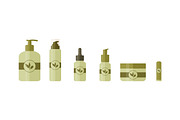 Olive Emblem Cosmetic Products Desig, a Healthcare Illustration by PsychocheArt (Thumbnail 3 of 3)
