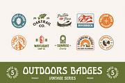 Animals & Outdoors Badges Vol. 1, a Branding & Logo Template by Skilline Supply Co. (Thumbnail 3 of 10)