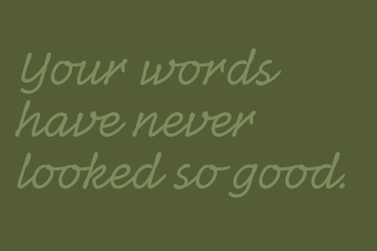 Radcliffe Hand - 7 fonts preview 8