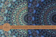 Kaleidoscopic Geometry Patterns Set, a Pattern Graphic by Futurel (Thumbnail 2 of 4)