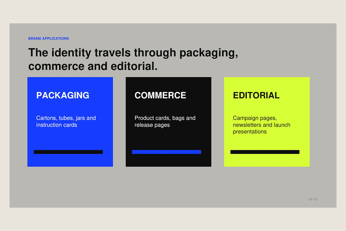Brutalist Beauty Brand Campaign Kit, a Marketing Template by Dani Shami (Photo 7 of 8)