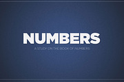 Numbers Sermon Title, a Presentation Template by Team Alabaster (Thumbnail 1 of 3)
