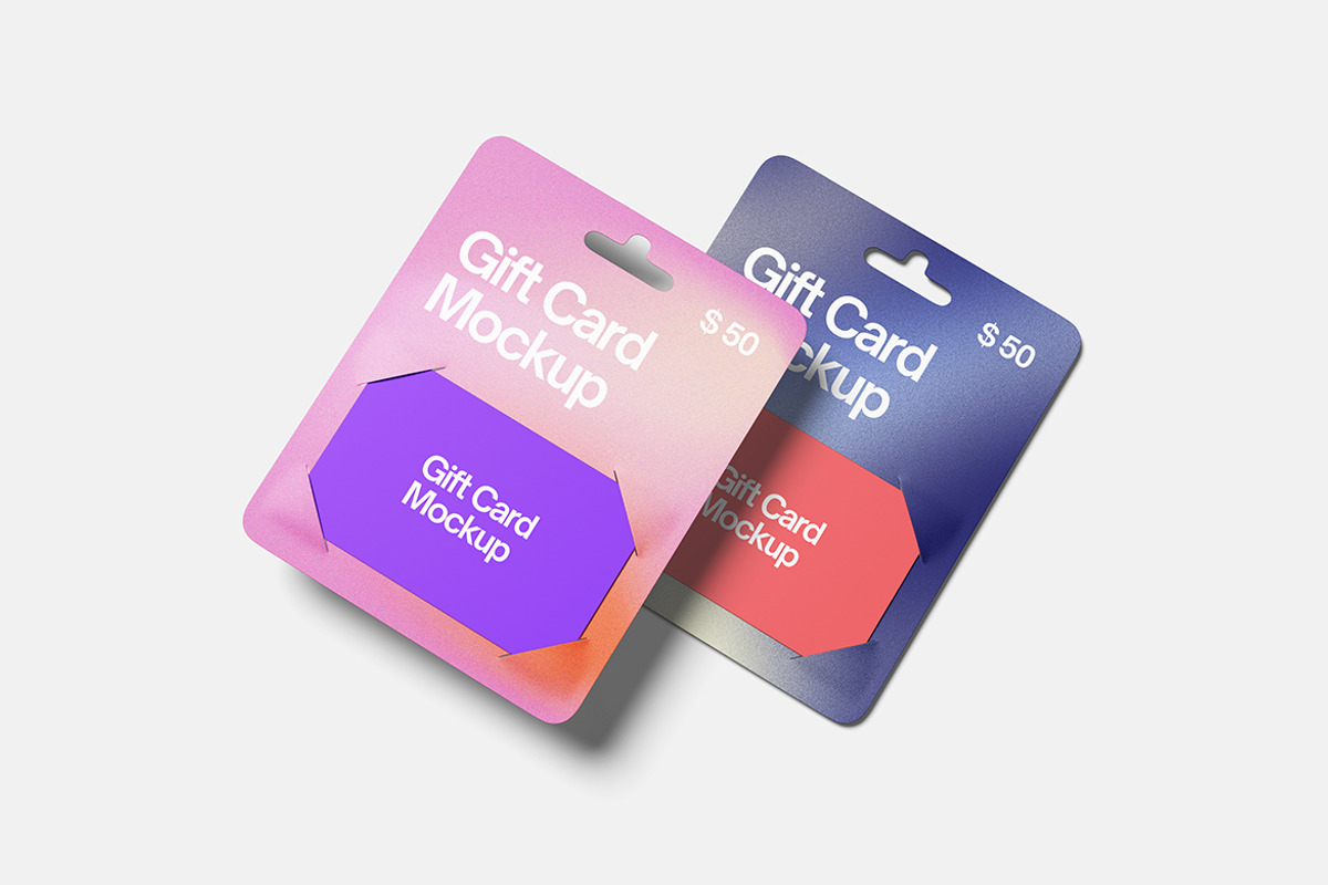 Gift Card Mockup, a Product Mockup by bimockup (Photo 4 of 6)