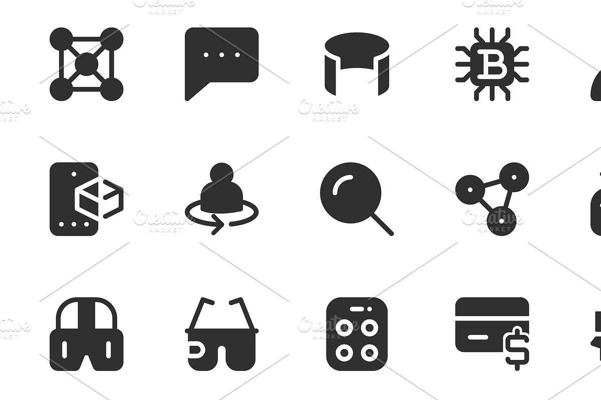 300 Glyph Essential Icons, a Solid Icon by alexdndz (Photo 14 of 21)