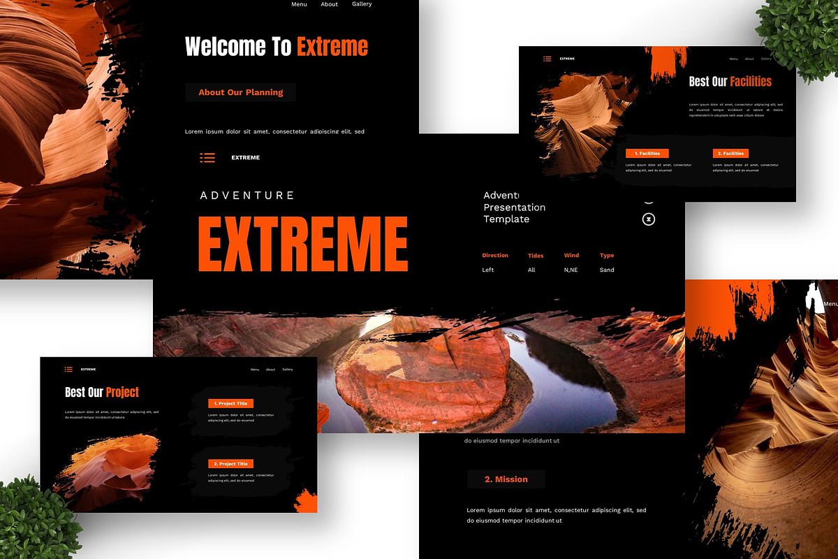 Extreme - Adventure Powerpoint, a Presentation Template by Deepslide Studio (Photo 5 of 6)