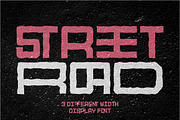 STREET ROAD, a Font by PutraCetol Studio (Thumbnail 1 of 11)
