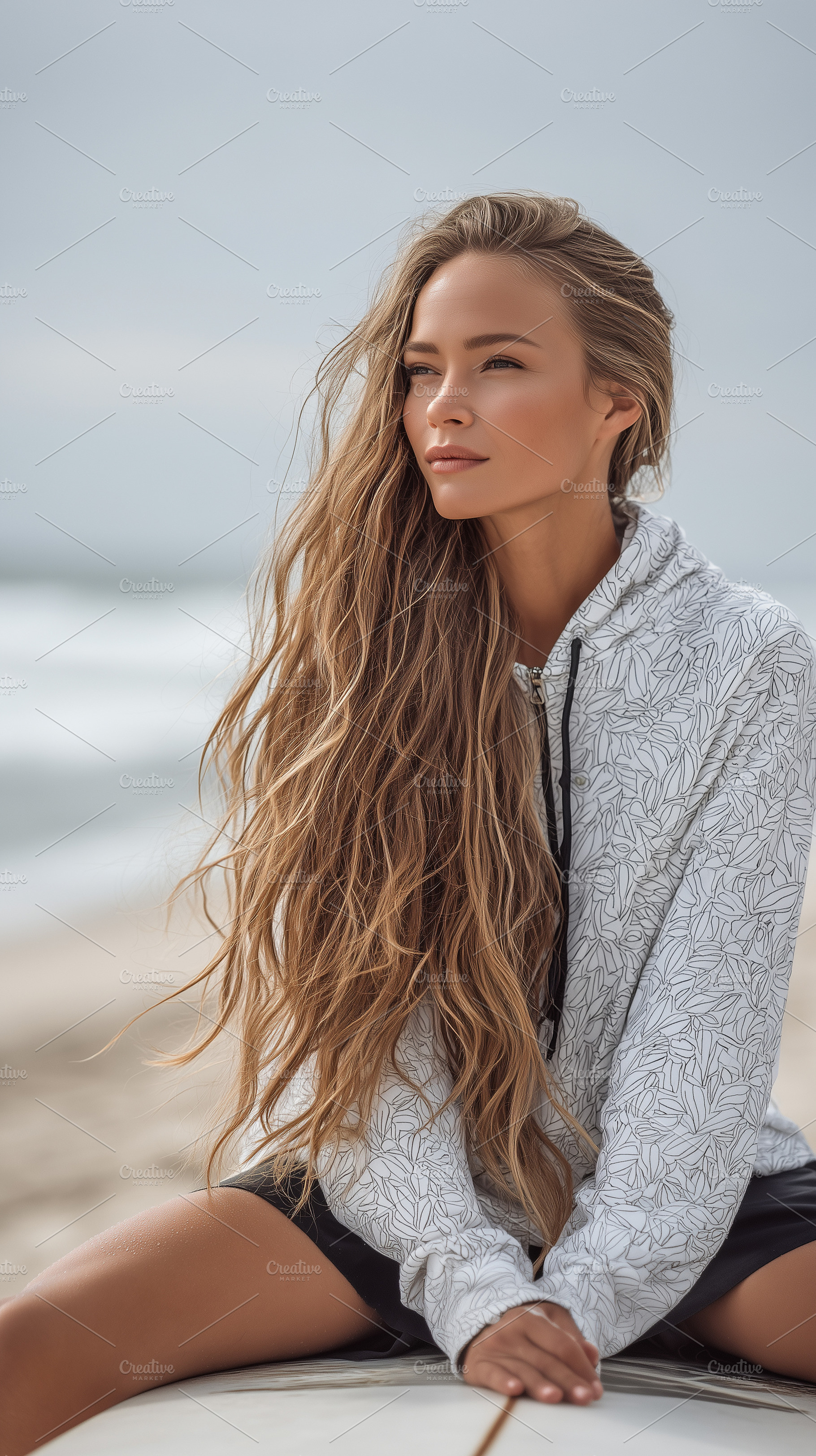 Serene portrait of a young woman, a Person Photo by MistyDay