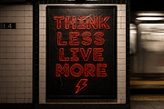 Neon Lights Font, a Sans Serif Font by Handmadefont (Thumbnail 7 of 16)