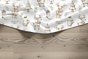 Christmas Reindeer seamless pattern, a Pattern Graphic by Kreeya Art Shop (Thumbnail 12 of 15)