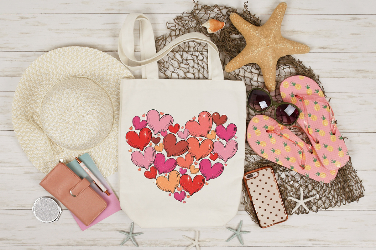 Valentine Heart Brushstroke Png,, an Illustration by Designking (Photo 4 of 6)