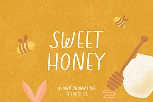 Sweet Honey | Handwritten Font