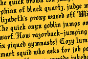 Blonde, a Blackletter Font by Loudoun Design Co. (Thumbnail 7 of 8)