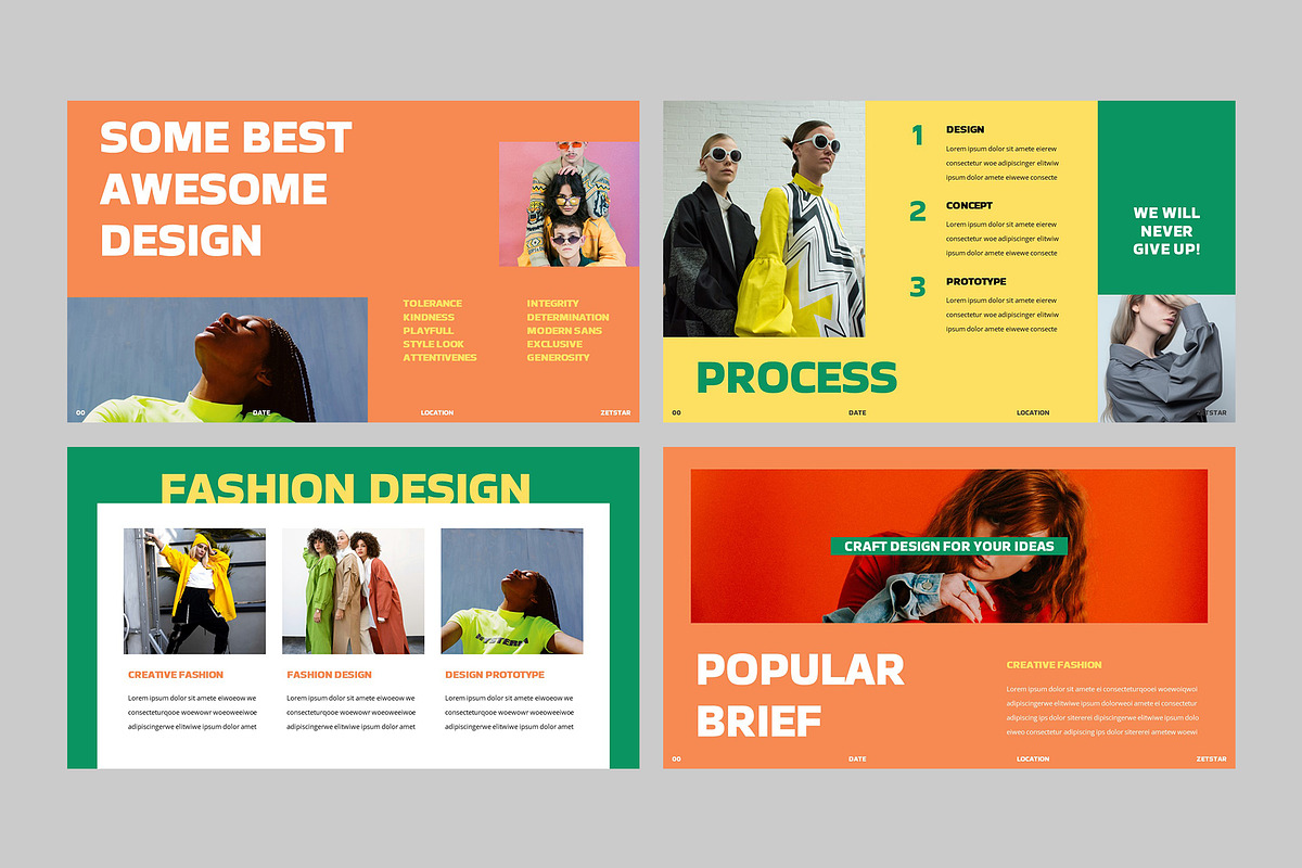 ZETSTAR - Fashion Creative GS, a Presentation Template by rgbryand (Photo 5 of 9)