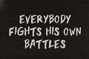 Brush Font. WILD Hand drawn Typeface, a Font by Mark Skitsky (Thumbnail 2 of 6)