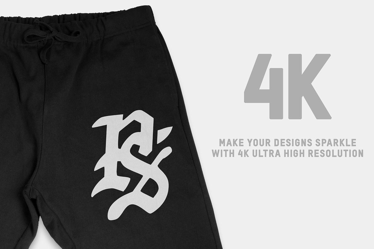 Shaka Wear 14oz Heavy Sweatpants, a Bottom Mockup by Pixel Sauce™ (Photo 3 of 6)