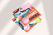 Modern sneakers set + ad templates, an Object Illustration by PaperTrident (Thumbnail 13 of 16)