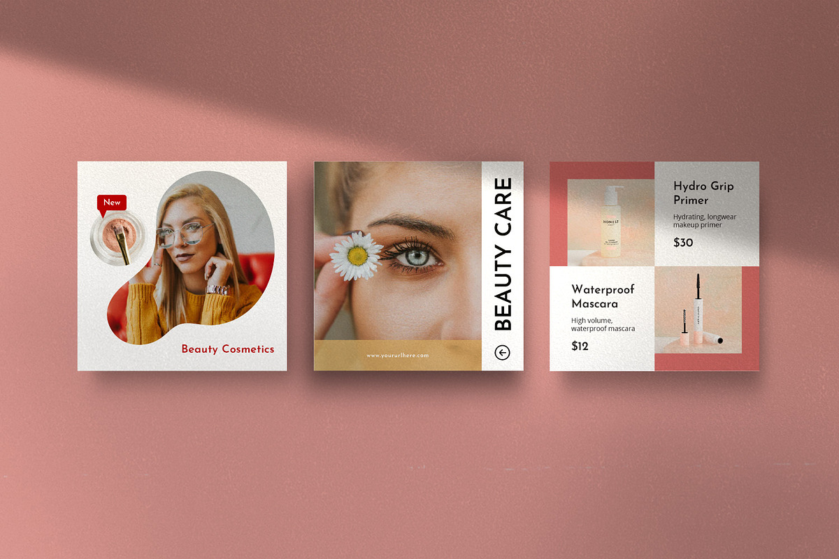 Makeover - Social Media Kit, a Social Media Template by Dirtytemp Studio (Photo 6 of 14)