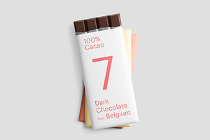 Chocolate Bar Mockup Vol.3