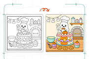 Cute Spooky Bold and Easy Coloring, a Seasonal Illustration by Coco Bloom (Thumbnail 6 of 7)
