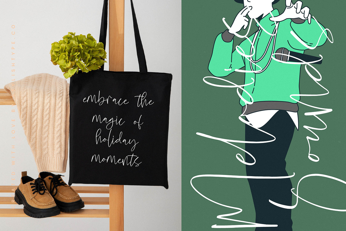 Melodies Sounds Modern Handwritten, a Script Font by stylishtype.co (Photo 7 of 20)